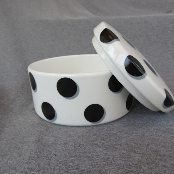 Kate Spade Lenox jewelry trinket box or candy dish with lid daisy place (W3250) - Picture 1 of 8